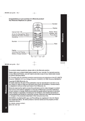 Motorola ME4056-4 User Manual