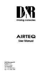 D&R Airteq User Manual