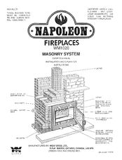Napoleon WM1020 Owner's Manual