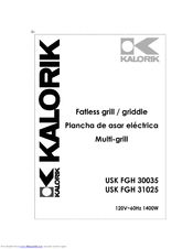Kalorik USK FGH 30035 Operating Instructions Manual