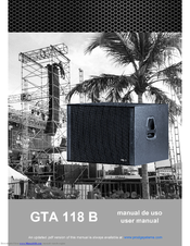 Pro DG Systems GTA 18 B User Manual