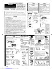 Hitachi RAC-VX13CET Installation Manual