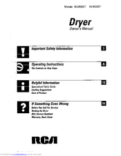 RCA BVLR333ET Owner's Manual