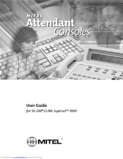 Mitel SX-200 EL User Manual