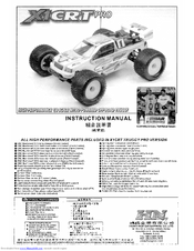 Hong Nor X1 CRT Pro Instruction Manual