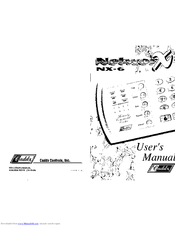 Caddx Networx Nx 6 User Manual Pdf Download Manualslib