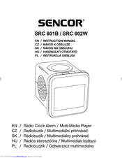 Sencor SRC 601B Instruction Manual