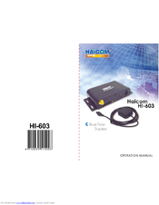 Haicom HI-603 Operator's Manual