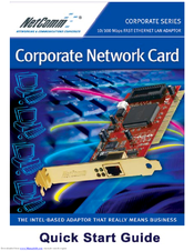 NetComm Corporate Series Quick Start Manual