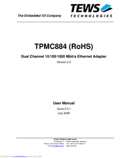 Tews Technologies TPMC884 User Manual