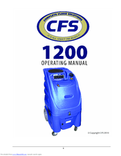 CFS 1200 Operating Manual