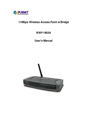 Planet Networking & Communication WAP-1963 User Manual