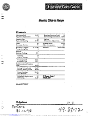 GE JSP38GN Use And Care Manual