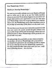 Bluebird 1998 41' Wanderlodge LXi Owner's Manual