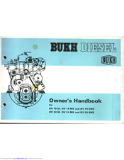 Bukh DV 10 M Owner's Handbook Manual