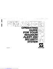 NAPCO MAGNUM ALERT-850 Operating Manual