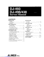 Alinco DJ-496 Service Manual