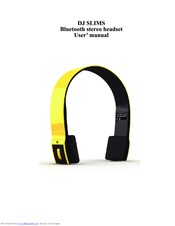 Outdoor Technology DJ SLIMS User Manual