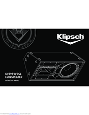 Klipsch KI-398-B-RGL Manuals | ManualsLib