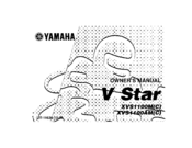 Yamaha V Star XVS1100AMC Owner's Manual