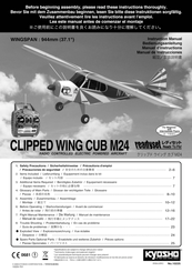 Kyosho Clipped Wing Cub M24 Instruction Manual