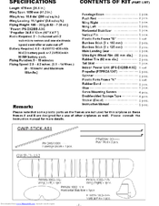 GWS Pico Indoor J3-S Instruction Manual