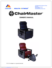 Cascade ChairMaster Owner's Manual