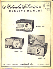 Motorola 7VT1 Series Service Manual