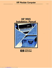 HP 9915 Installation Manual