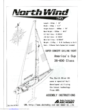 ABC Hobby North Wind 36 Assembly Instructions Manual