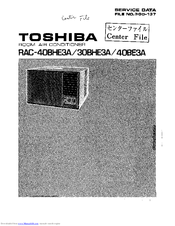 Toshiba RAC-30BHE3A Service Data