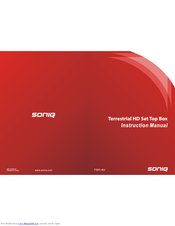 SONIQ T301-AU Instruction Manual