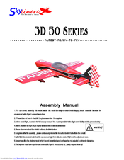 SkyLine YAK55M Assembly Manual