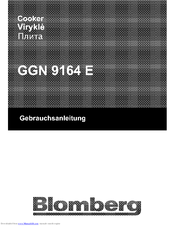 Blomberg GGN 9164 E User Manual