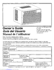 Carrier RSG Series Owner's Manual