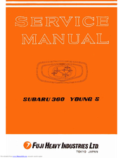 Subaru 360 YOUNG S Service Manual