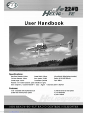 Walkera HM 22D User Handbook Manual