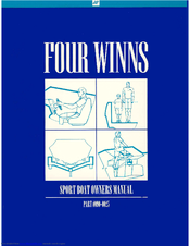 Four winns 1994 Sportboat 090-0025 Owner's Manual