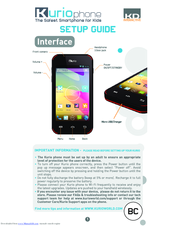 KD interactive Kurio Setup Manual