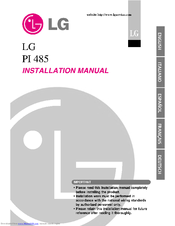 LG PI 485 Installation Manual