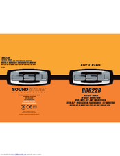 Sound Storm DD622B User Manual