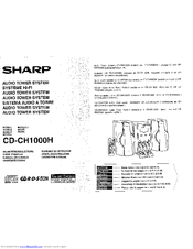 Sharp CD-CH1000H Operation Manual