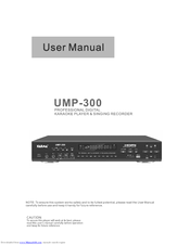Karma UMP-300 User Manual