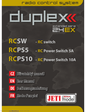 Duplex RCPS5 User Manual