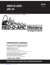 Red-D-Arc ZR-10 Operation Manual