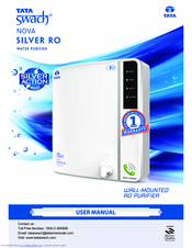 TATA Motors Swach Nova Silver Pro User Manual