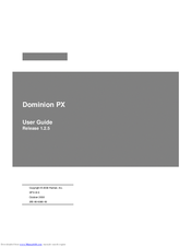 Raritan Dominion Px User Manual