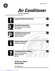 GE AVP12 Owner's Manual