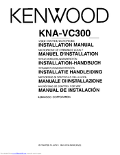 Kenwood KNA-VC300 Installation Instructions