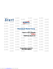 Standart Motor Corp CBW-250 Service Manual